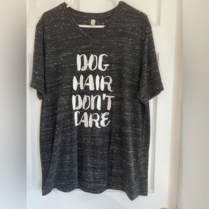 Woman’s t-shirt for dog moms